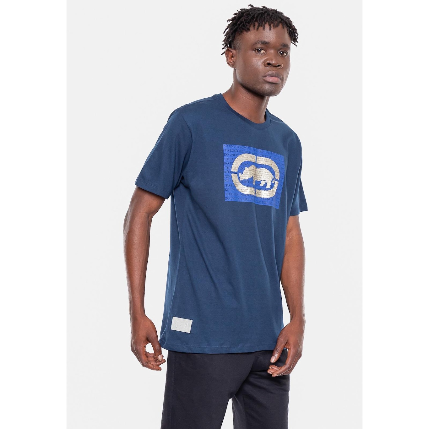 Camiseta Ecko Estampada - Masculina - Foto 4