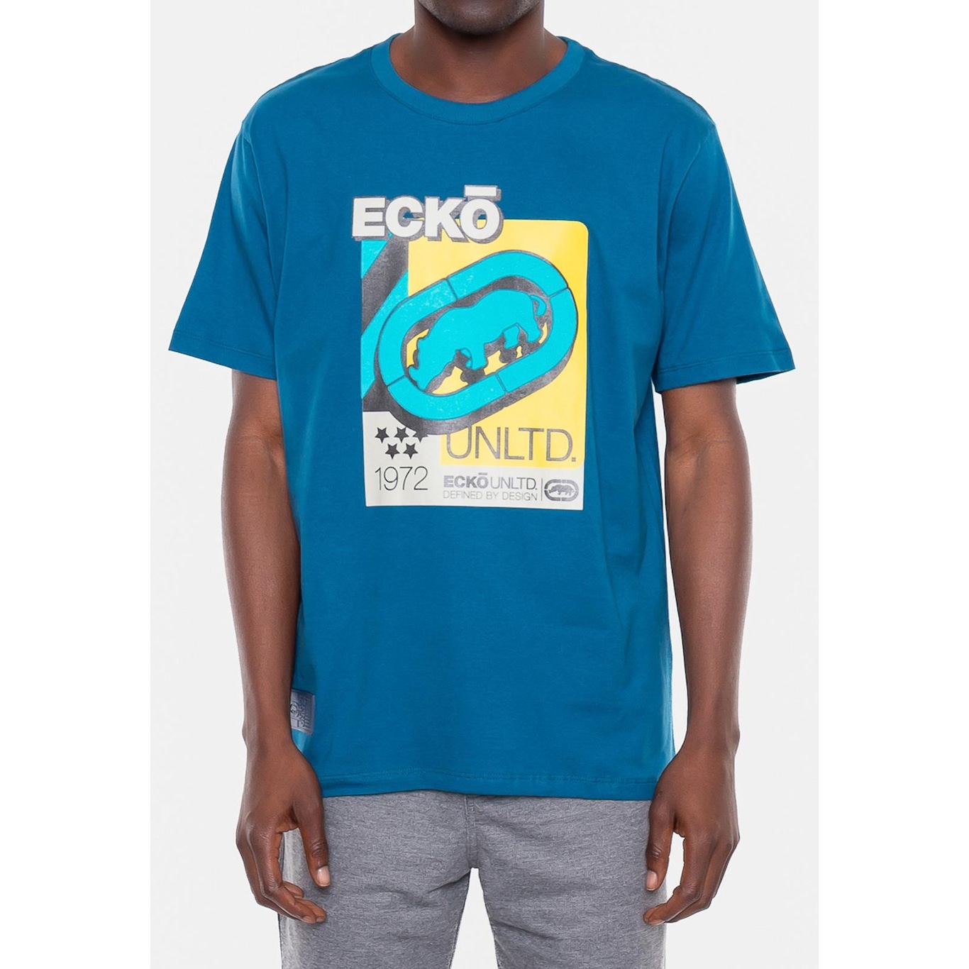 Camiseta Ecko Estampada - Masculina - Foto 3