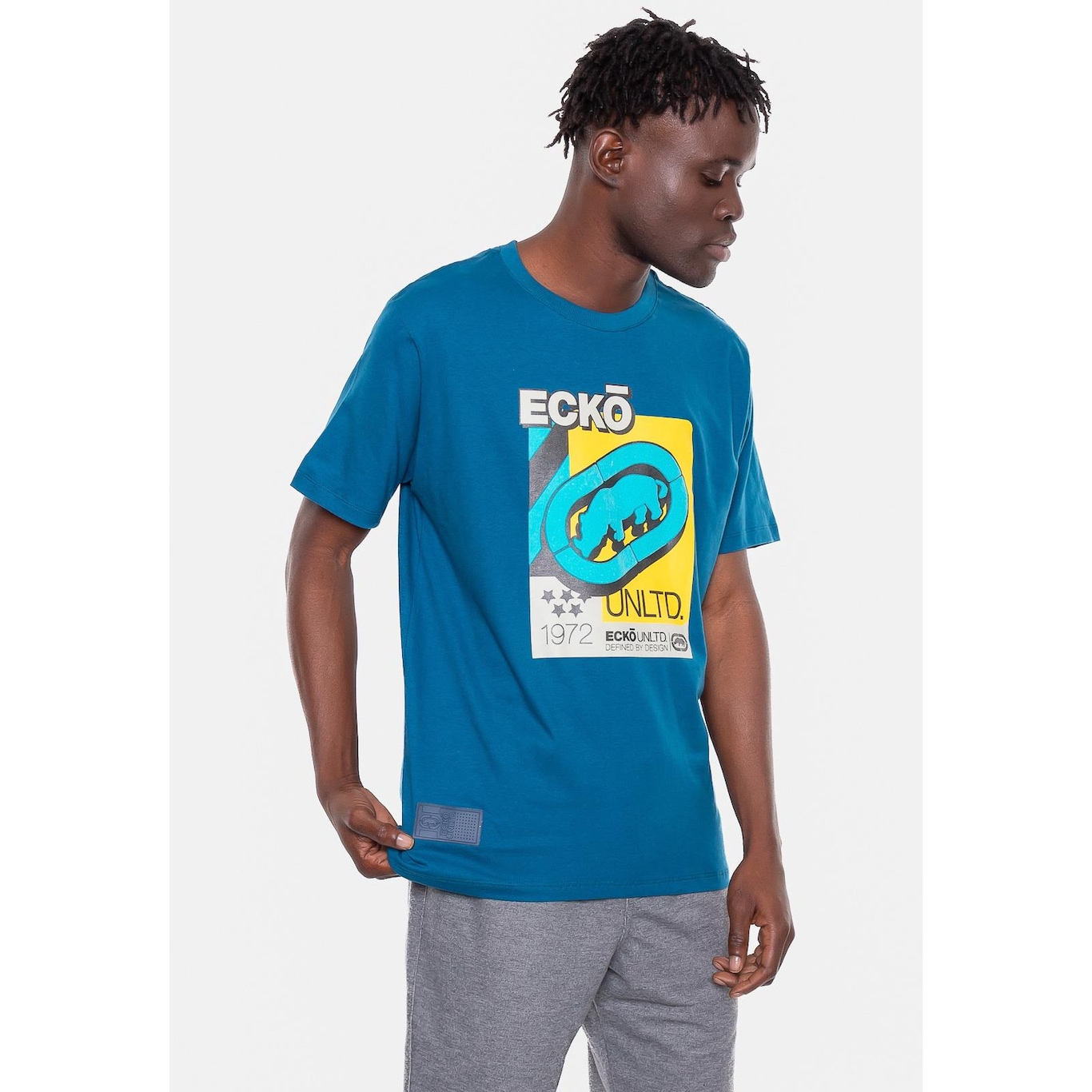 Camiseta Ecko Estampada - Masculina - Foto 4