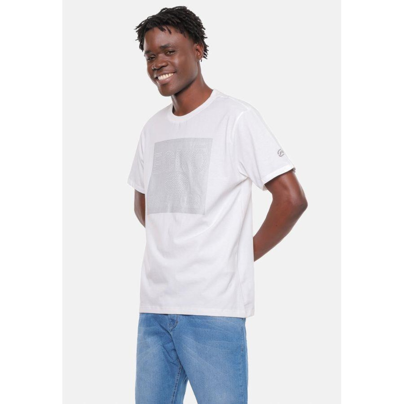 Camiseta Ecko Estampada Off - Masculina - Foto 4