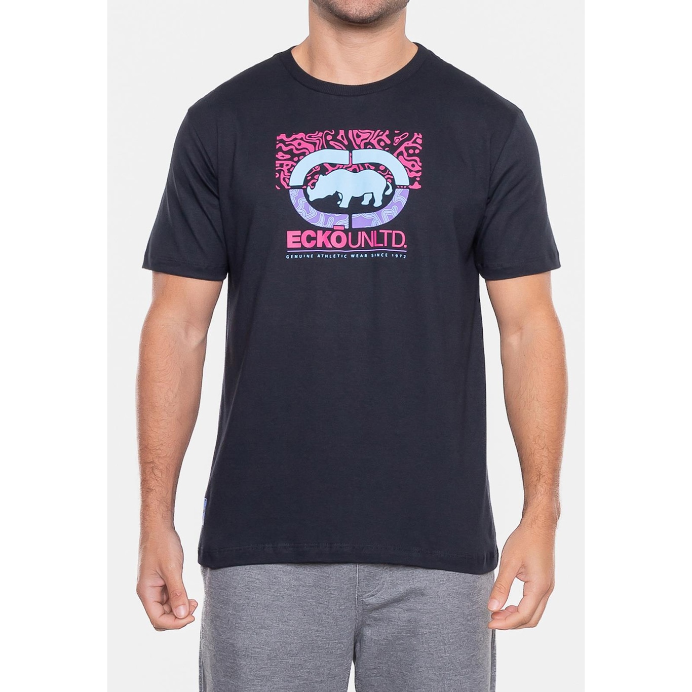 Camiseta Ecko Estampada - Masculina - Foto 3