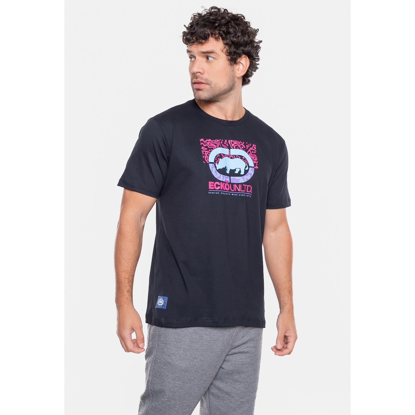 Camiseta Ecko Estampada - Masculina - Foto 4