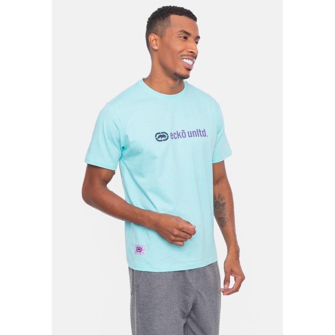 Camiseta Ecko Estampada - Masculina - Foto 4