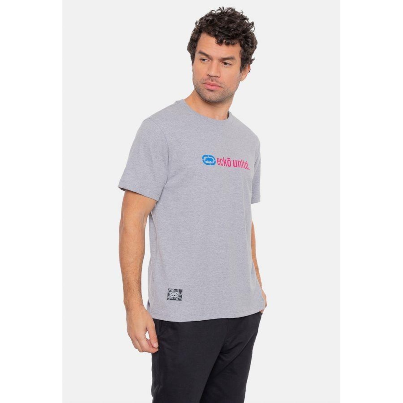 Camiseta Ecko Estampada - Masculina - Foto 4