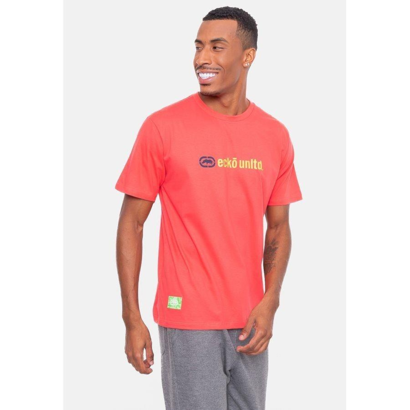 Camiseta Ecko Estampada - Masculina - Foto 4