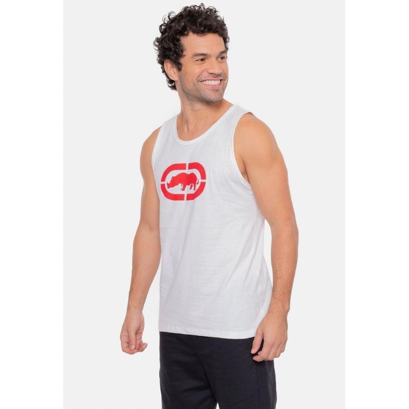 Camiseta Regata Ecko Estampada - Masculina - Foto 4