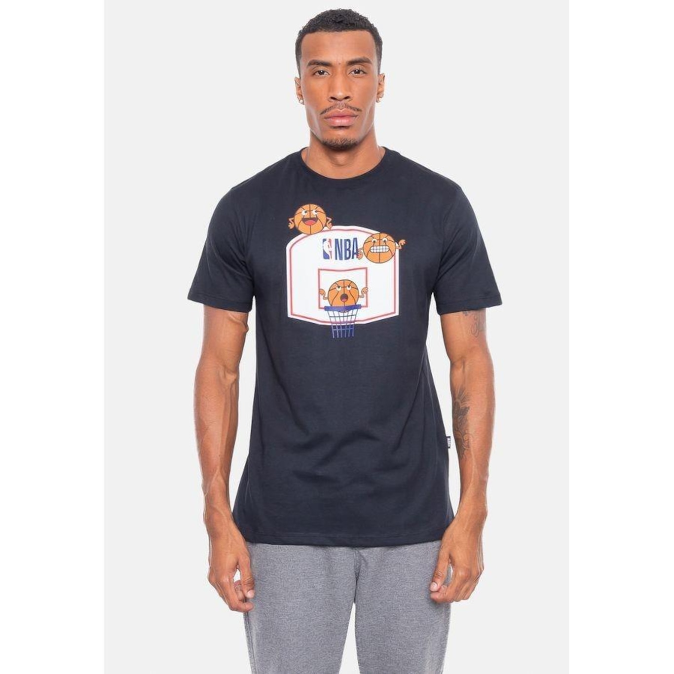 Camiseta NBA Ball Alive - Masculina - Foto 1