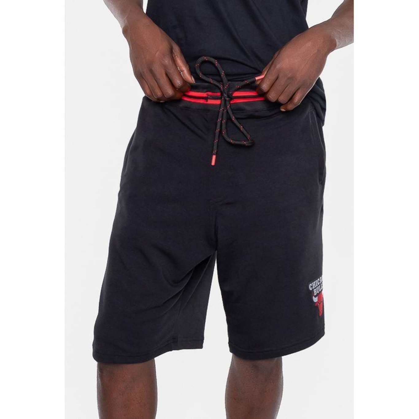 Bermuda de Moletom Nba Over Chicago Bulls Sandy - Masculina - Foto 1