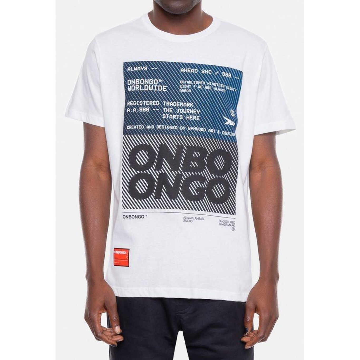 Camiseta Onbongo Estampada - Masculina - Foto 3