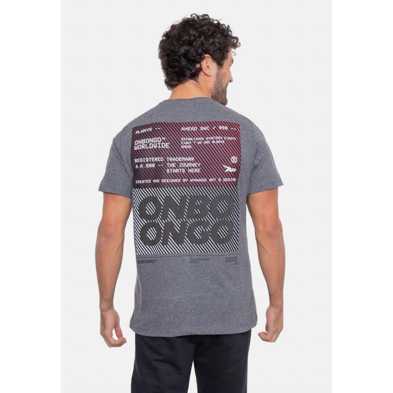 Camiseta Onbongo Estampada - Masculina - Foto 2