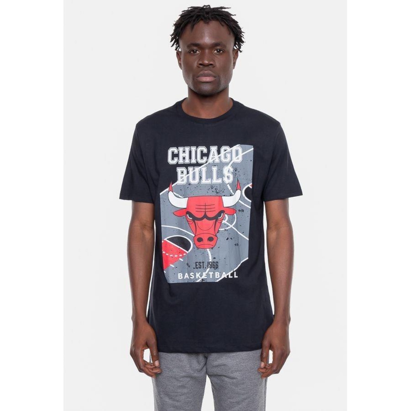 Camiseta NBA Backcourt Chicago Bulls - Masculina - Foto 1