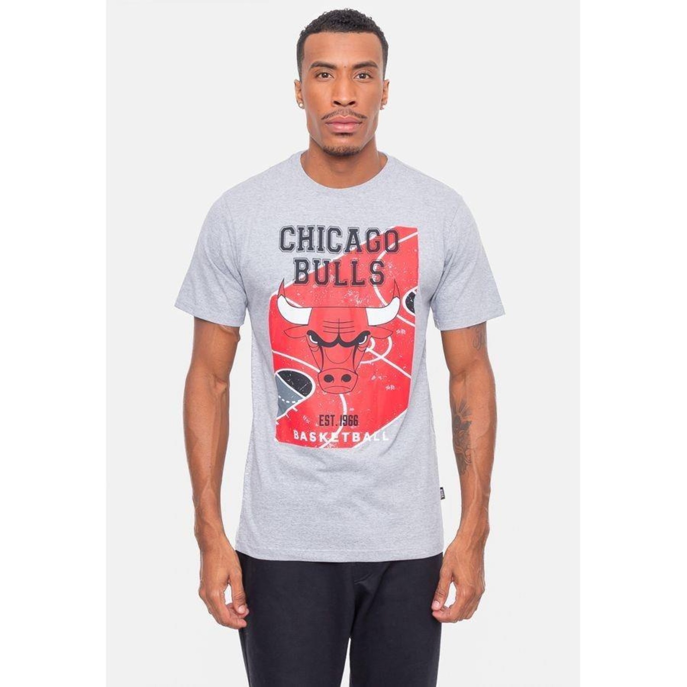 Camiseta NBA Backcourt Chicago Bulls - Masculina - Foto 1