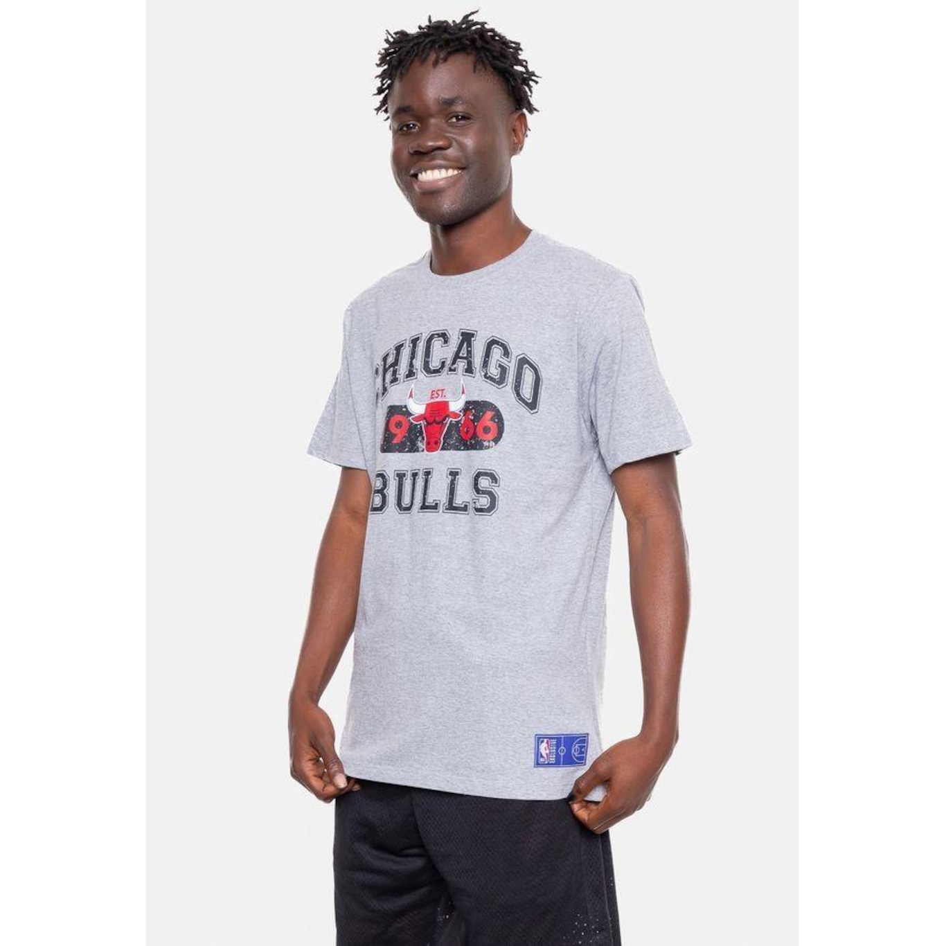 Camiseta Nba Club Chicago Bulls Nba - Masculina - Foto 4