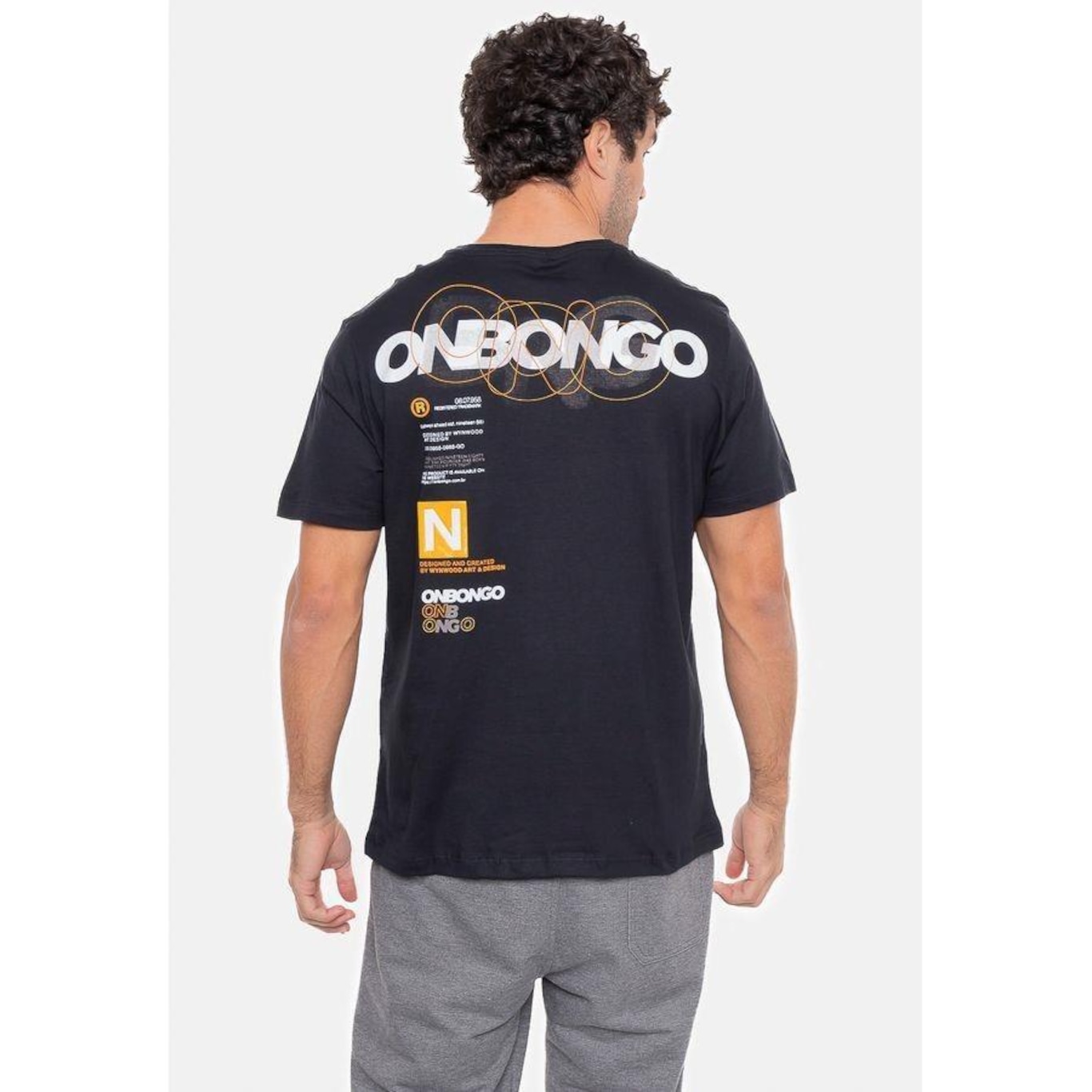 Camiseta Onbongo Estampada - Masculina - Foto 2