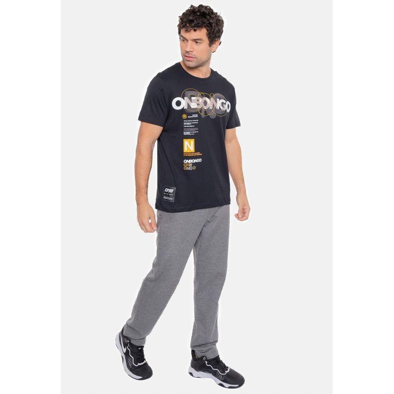 Camiseta Onbongo Estampada - Masculina - Foto 5