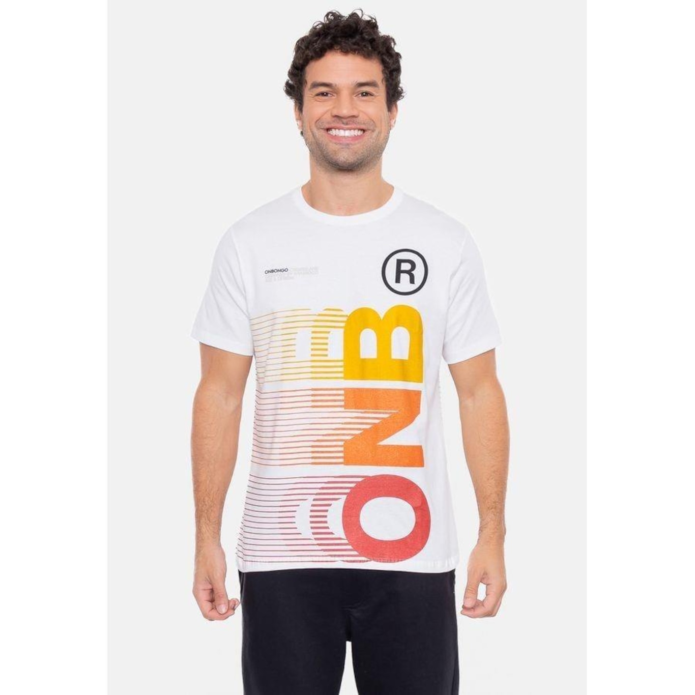 Camiseta Onbongo Estampada - Masculina - Foto 1