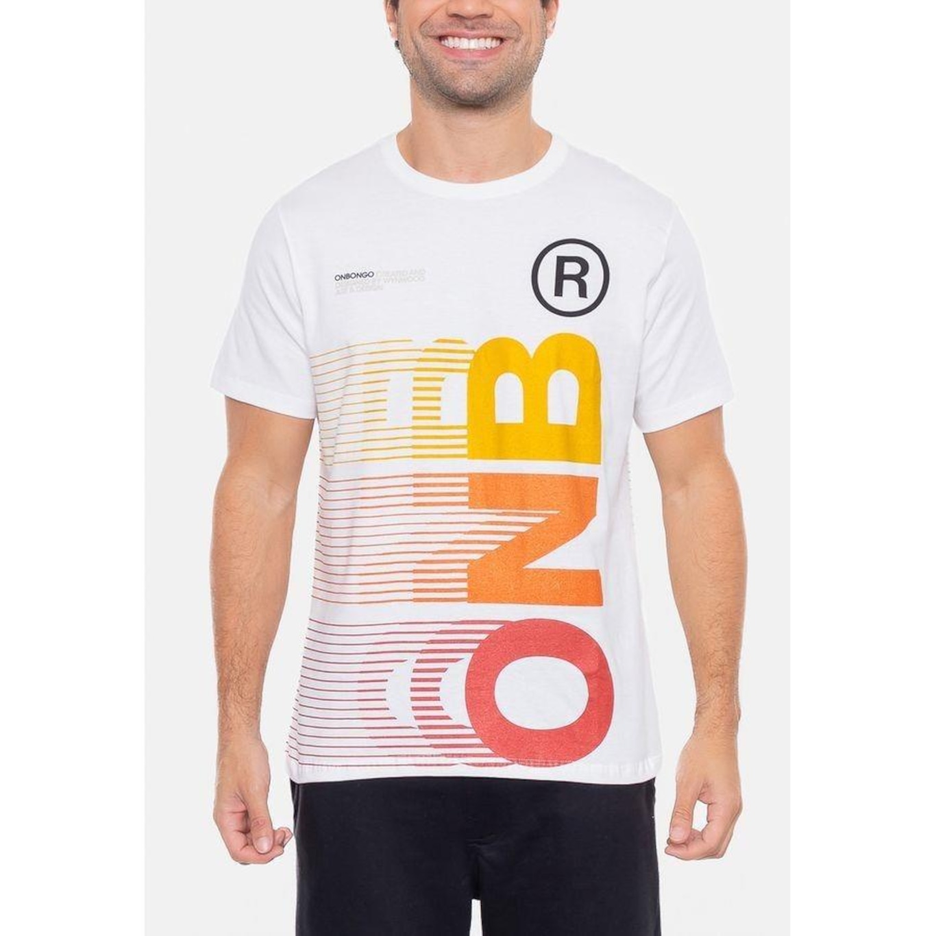 Camiseta Onbongo Estampada - Masculina - Foto 3