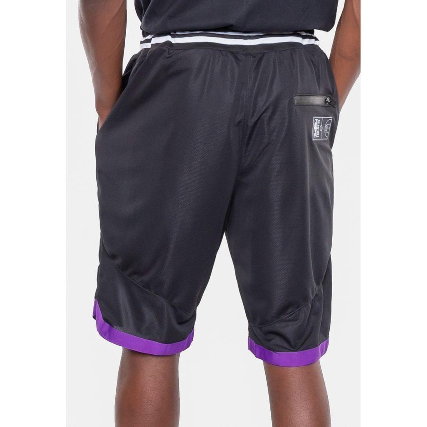 Bermuda Nba Gallon Los Angeles Lakers - Masculina - Foto 2