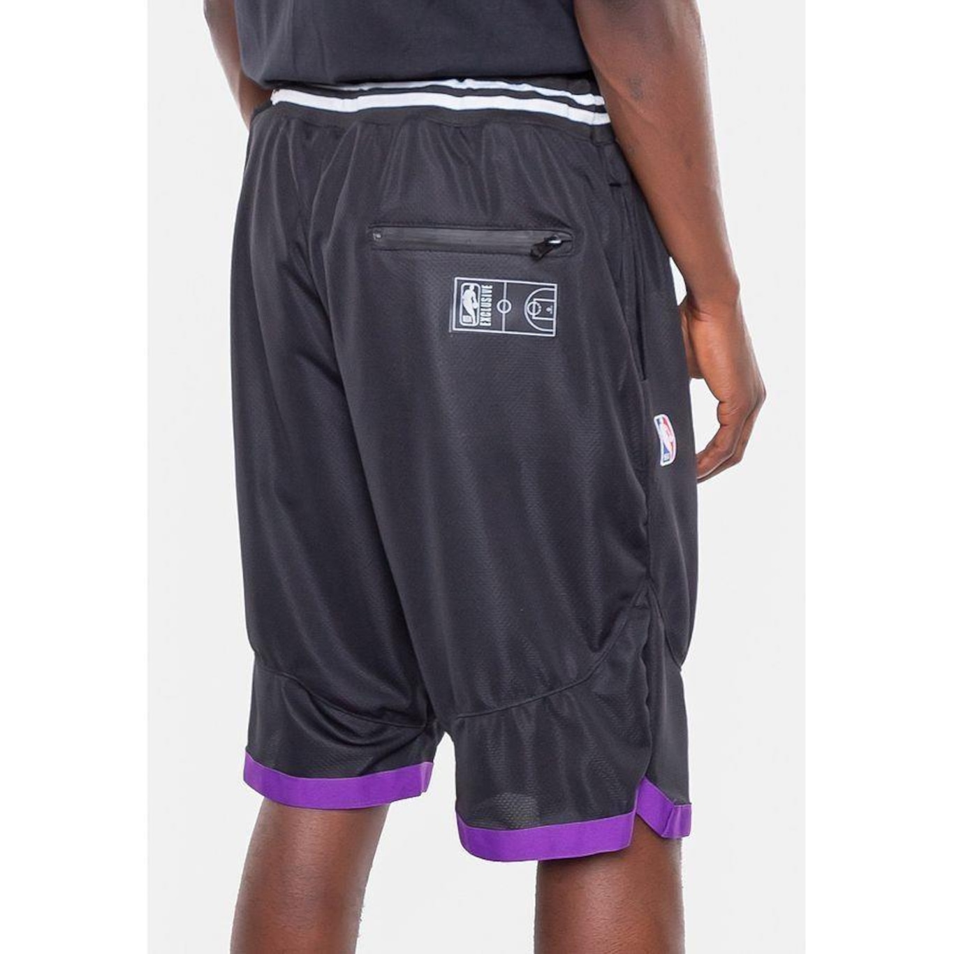 Bermuda Nba Gallon Los Angeles Lakers - Masculina - Foto 4