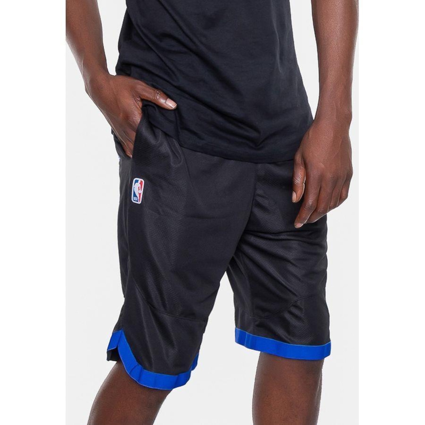 Bermuda Nba Gallon Golden State Warriors - Masculina - Foto 3