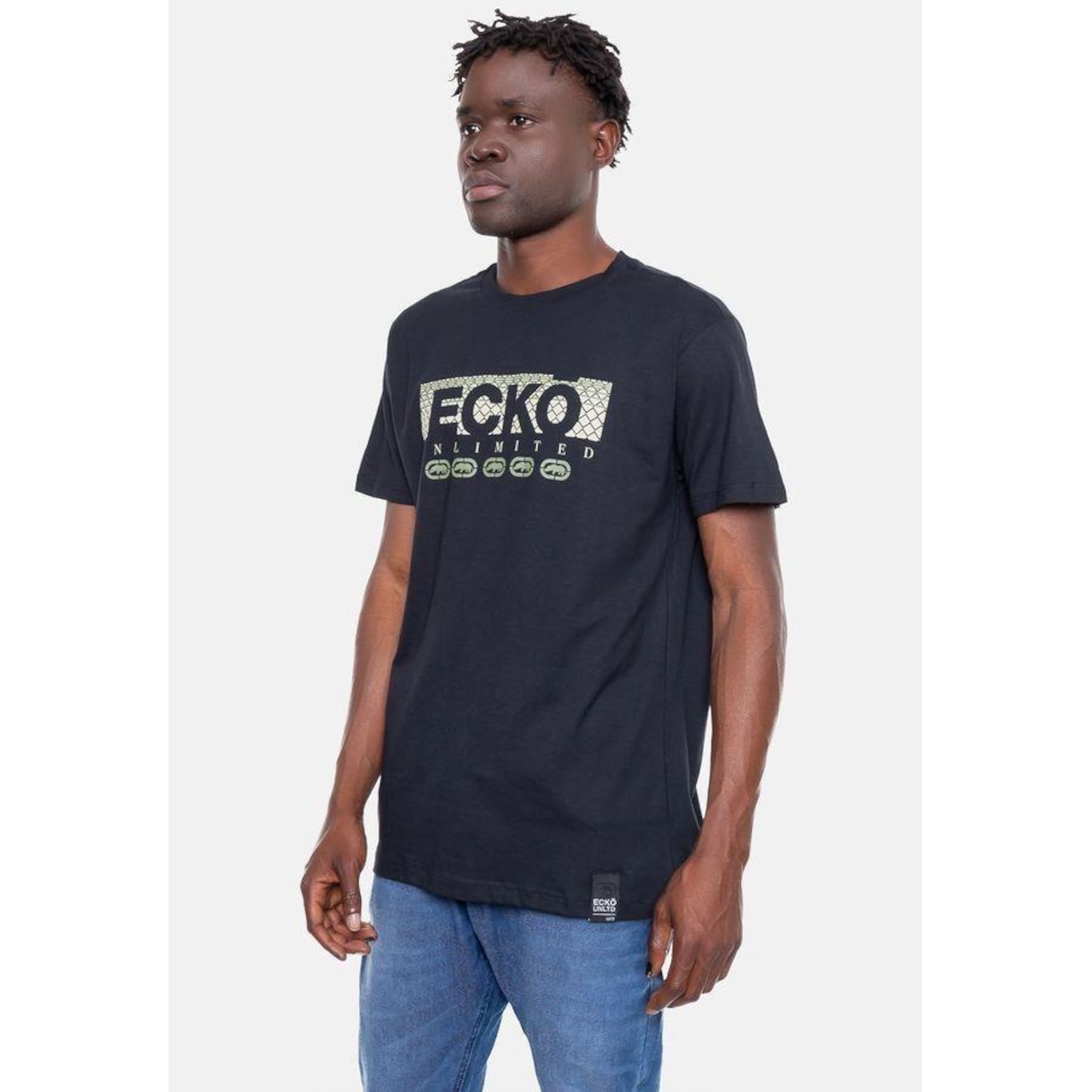 Camiseta Ecko Estampada - Masculina - Foto 4