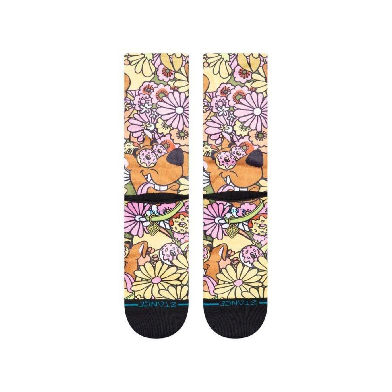 Meia Cano Alto Stance Collab Snakin Scooby Kids Multicolorida - Adulto - Foto 3