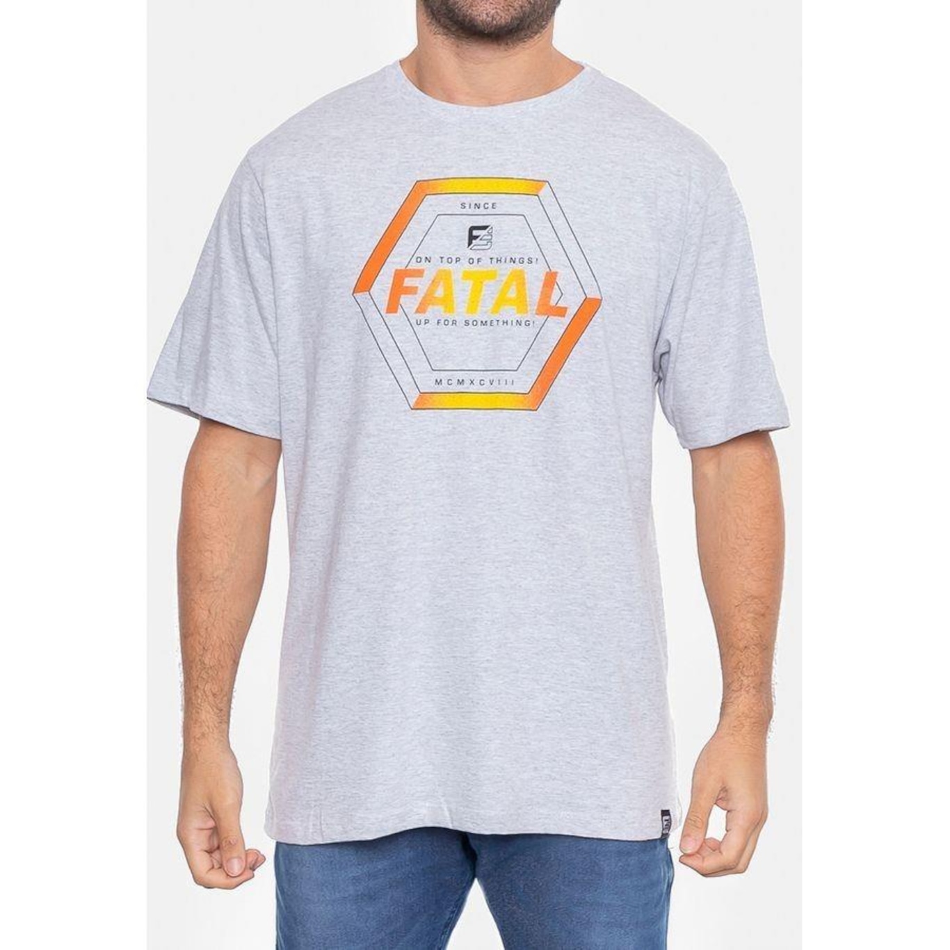 Camiseta Fatal Estampada Powder - Masculina - Foto 3