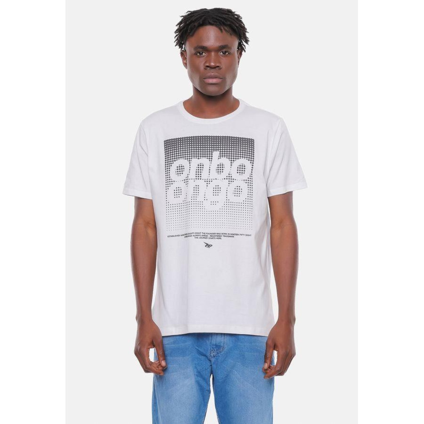 Camiseta Onbongo Estampada Dot - Masculina - Foto 1