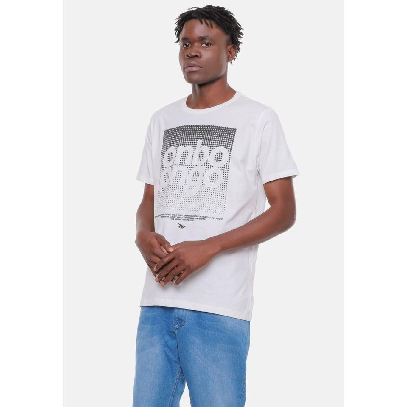 Camiseta Onbongo Estampada Dot - Masculina - Foto 4