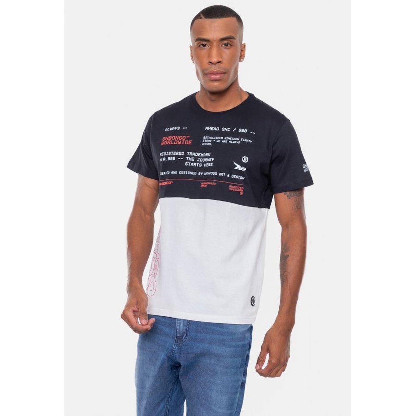 Camiseta Onbongo Plan - Masculina - Foto 4