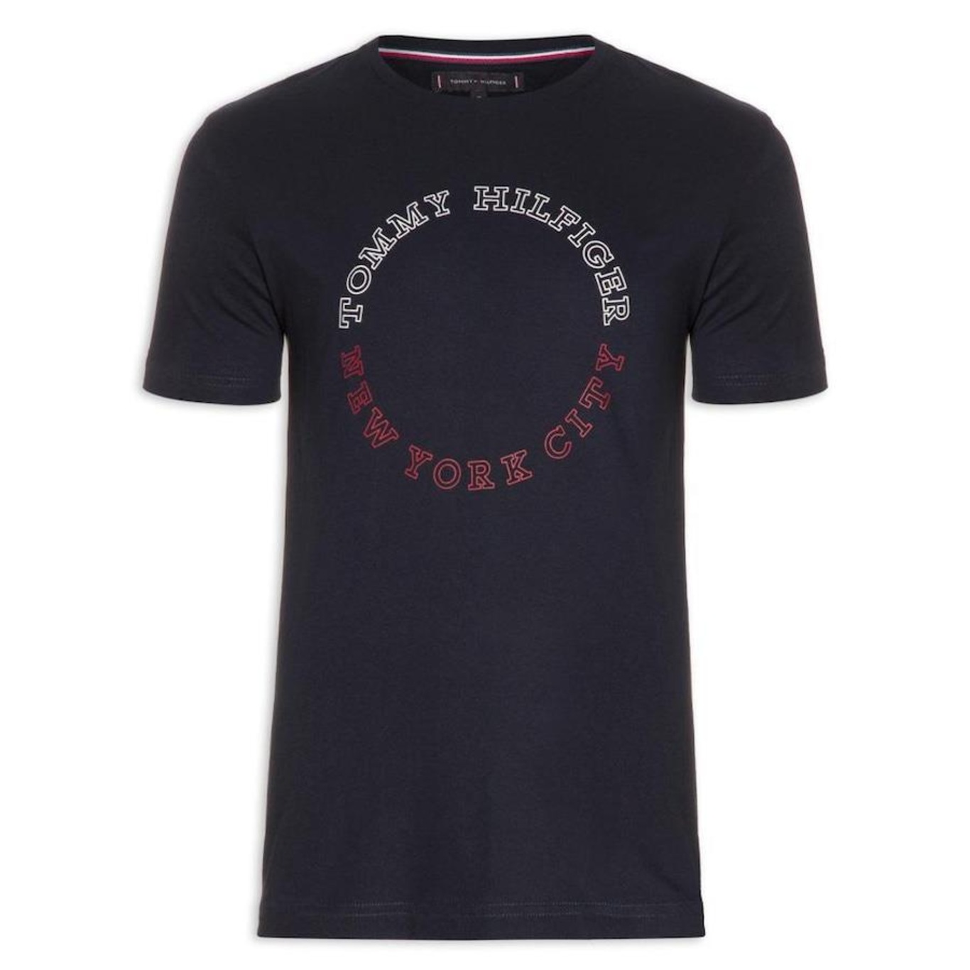 Camiseta Tommy Hilfiger Monotype Roundle Tee - Masculina em