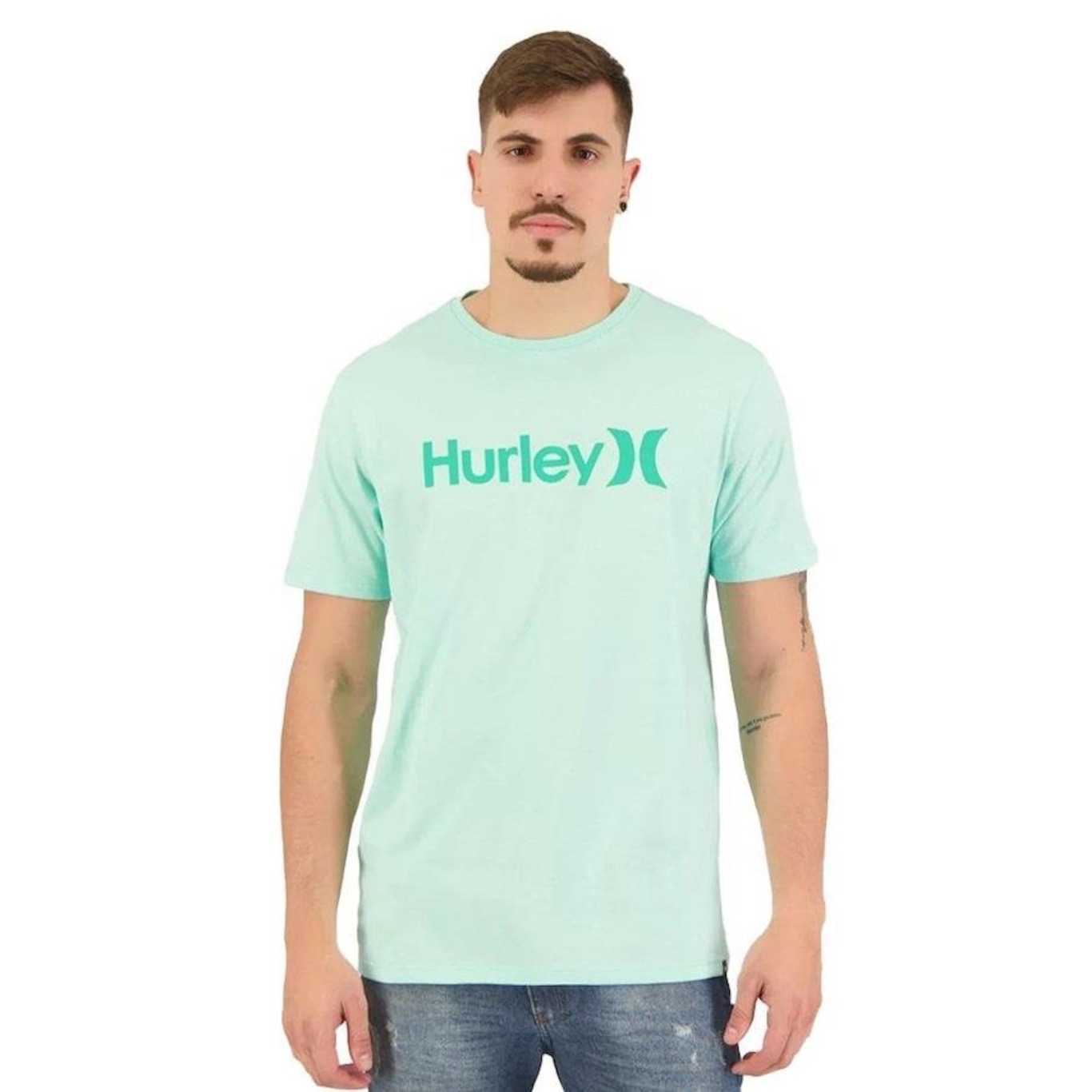 Camiseta Hurley Silk Solid - Masculina - Foto 1