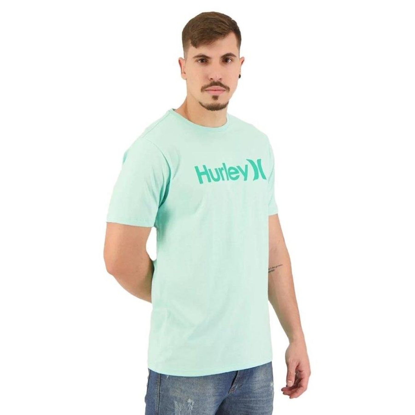 Camiseta Hurley Silk Solid - Masculina - Foto 4