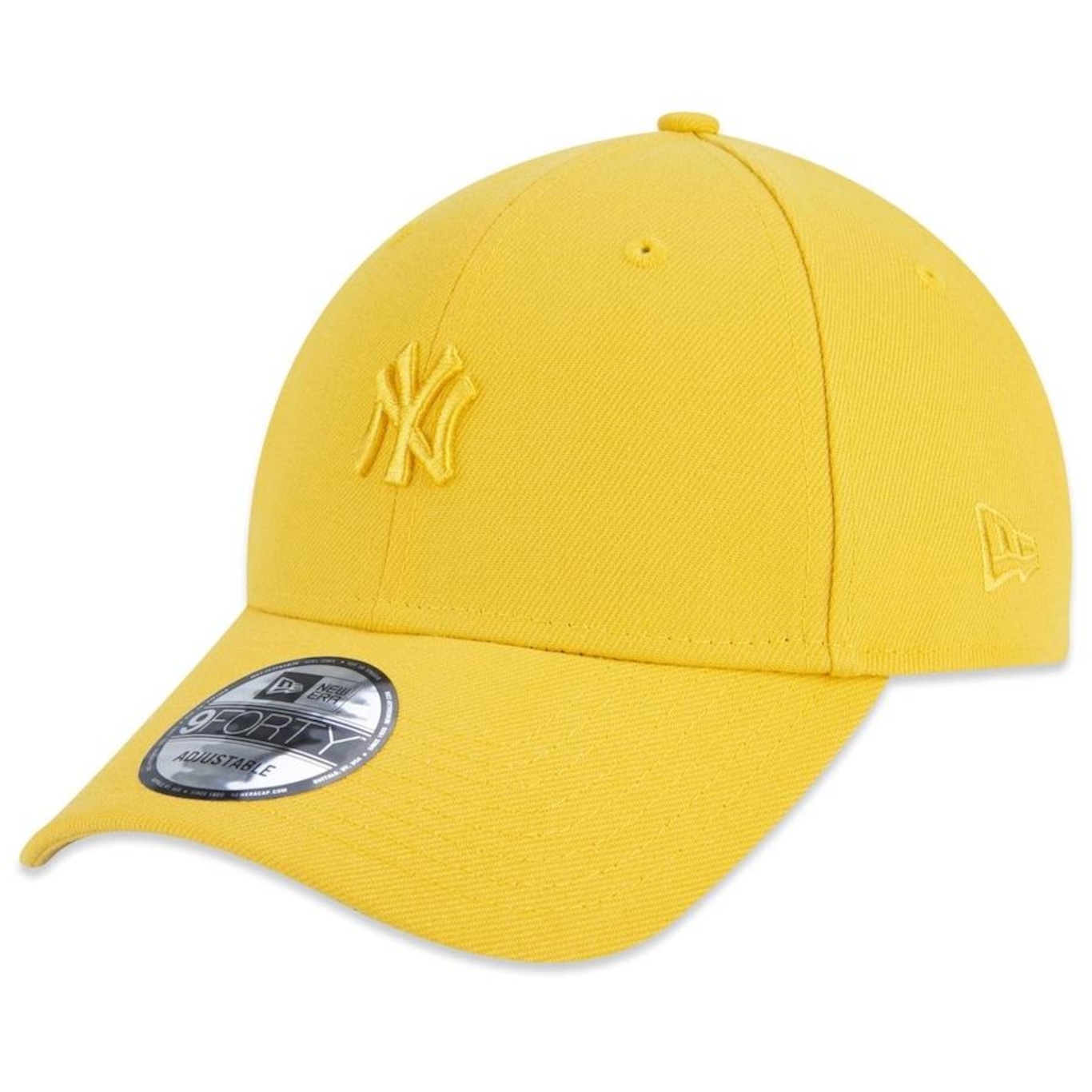 Boné Aba Curva New Era 9Forty Mlb New York Yankees Mini Logo - Snapback - Adulto - Foto 1