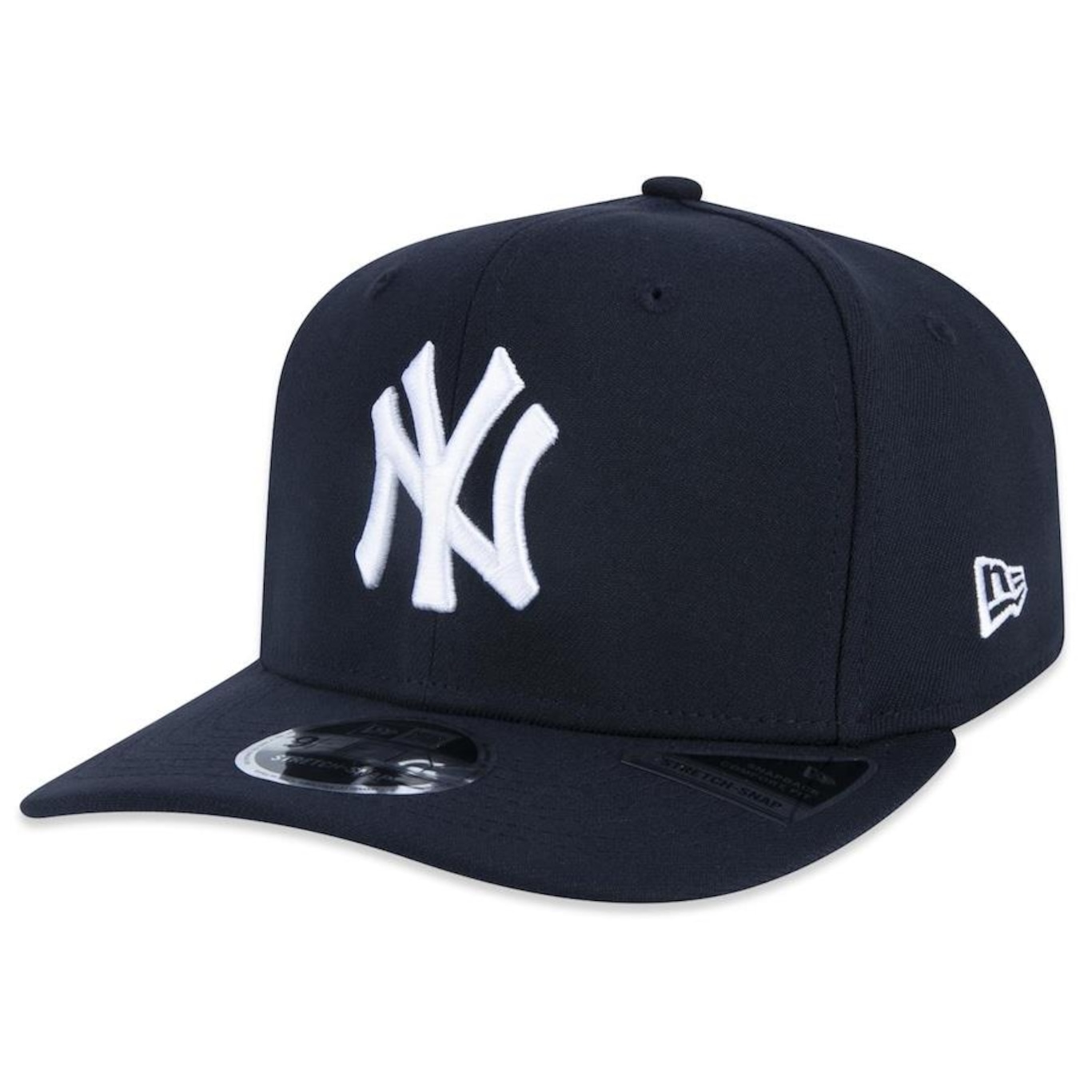 Boné Aba Curva New Era 9Fifty Strech Mlb New York Yankees - Snapback - Adulto - Foto 1