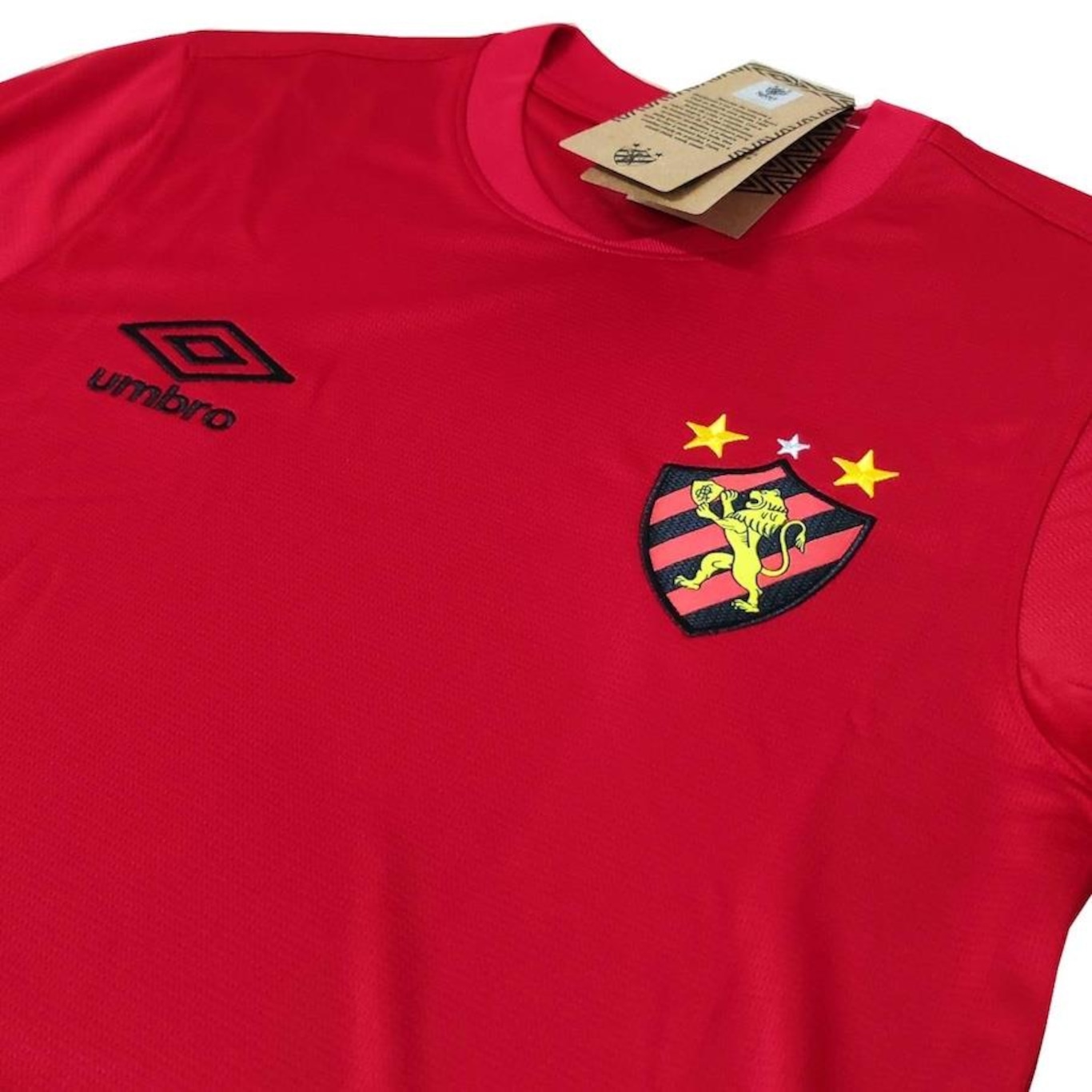 Camisa Sport Recife Umbro Basic Vermelha - Masculino