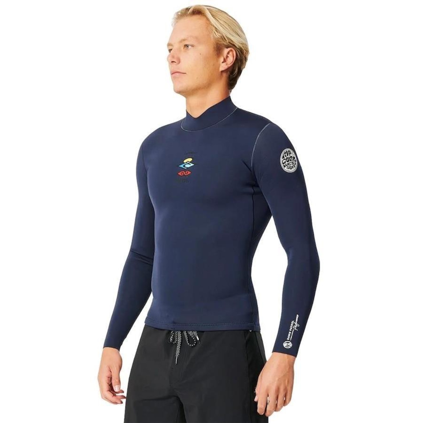 Jaqueta de Neoprene Rip Curl Dawn Patrol 1.5Mm Dark - Masculina - Foto 1