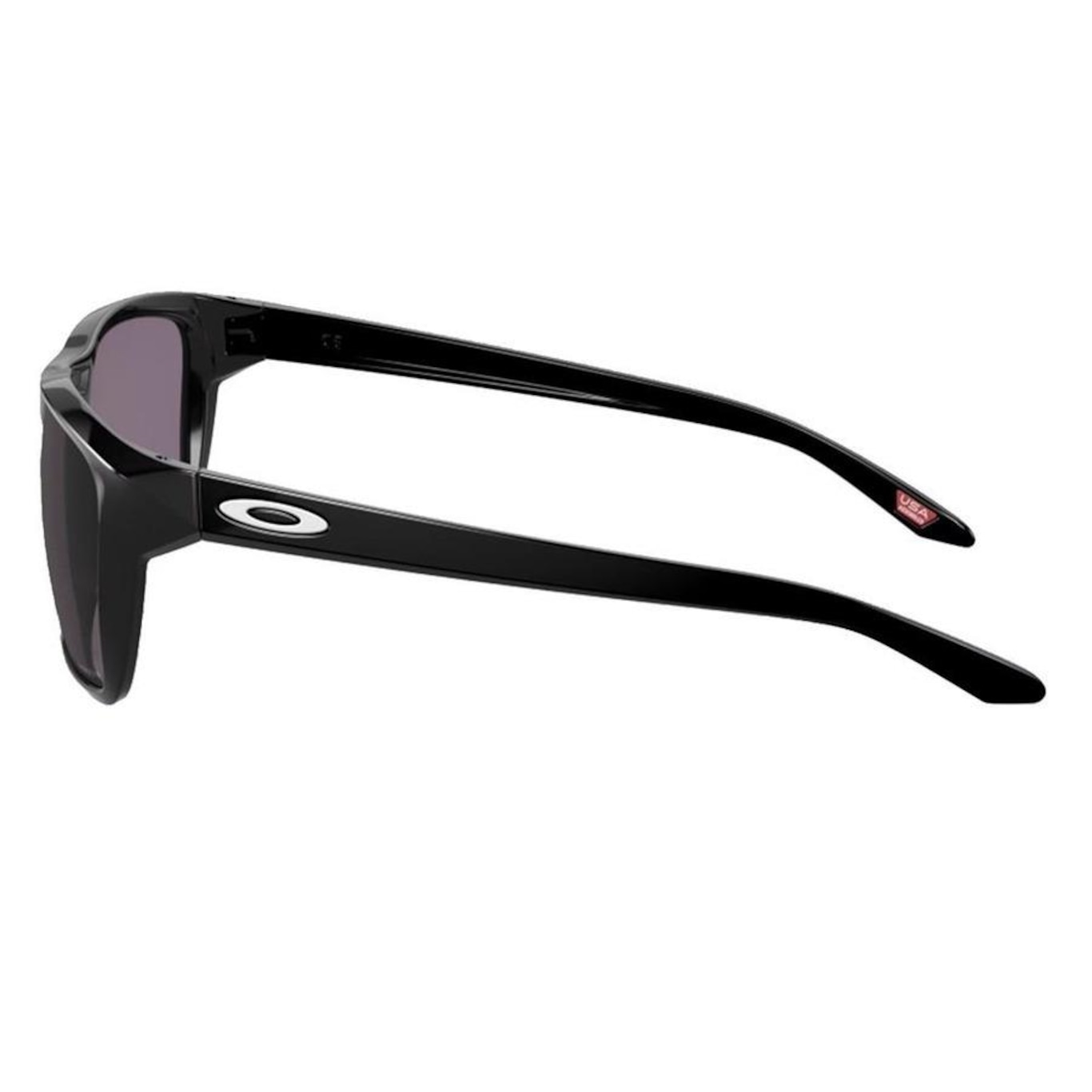 Óculos de Sol Unissex Oakley Sylas Polished Black Prizm Grey - Foto 3