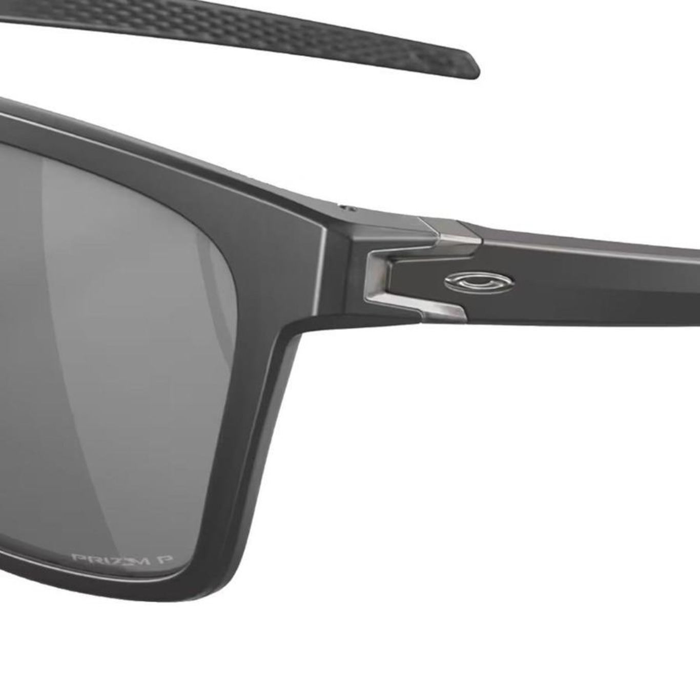 Óculos de Sol Unissex Oakley Leffingwell Prizm Black Polarized Matte Black Ink - Foto 4