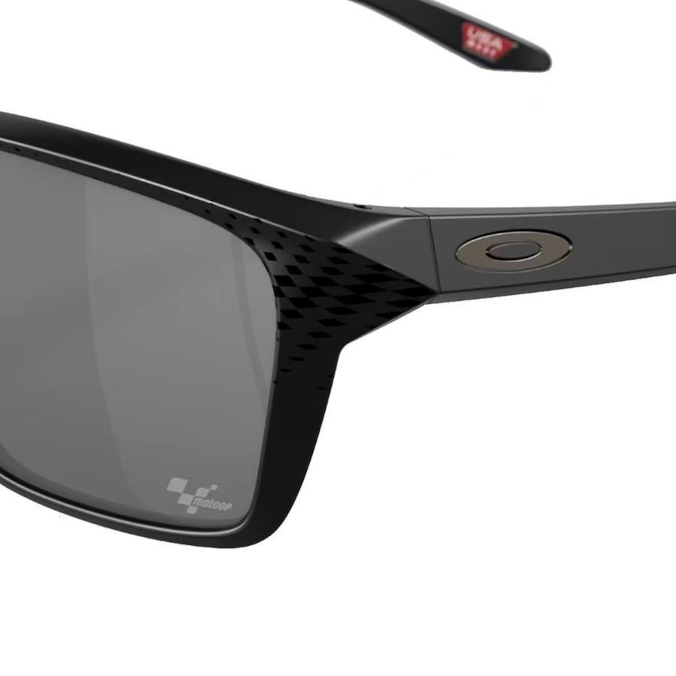 Óculos de Sol Unissex Oakley Sylas Moto Gp Collection Matte Black Prizm Black - Foto 4