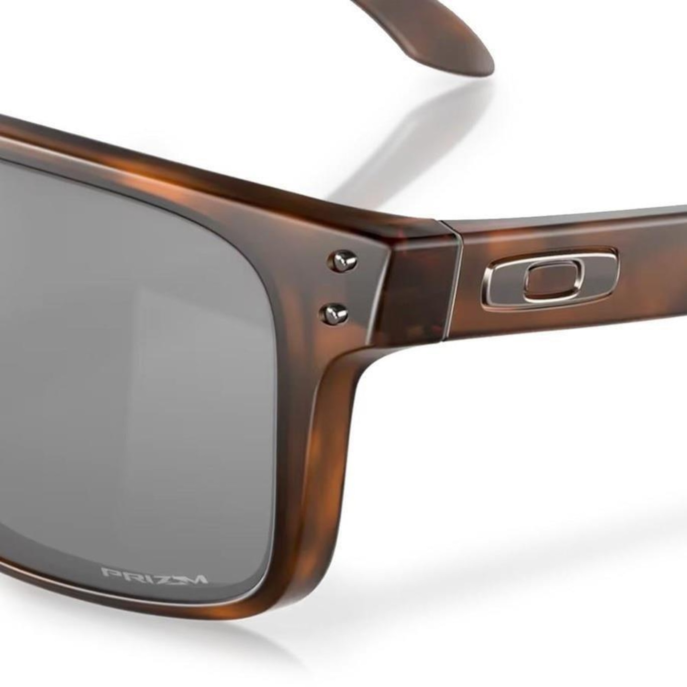 Óculos de Sol Unissex Oakley Holbrook Xl Prizm Matte Brown Tortoise - Foto 4