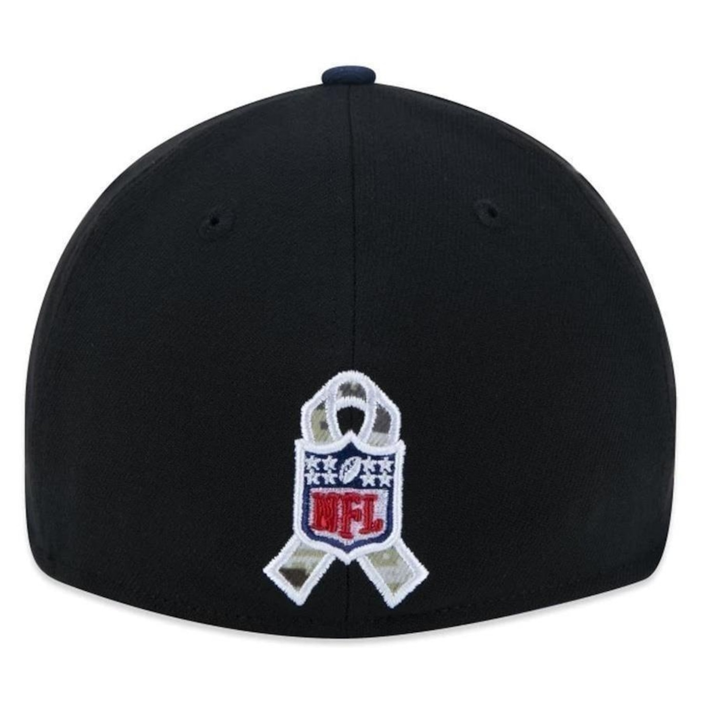 Boné Aba Curva New Era 39Thirty NFL New England Patriots Salute To Service - Adulto - Foto 1