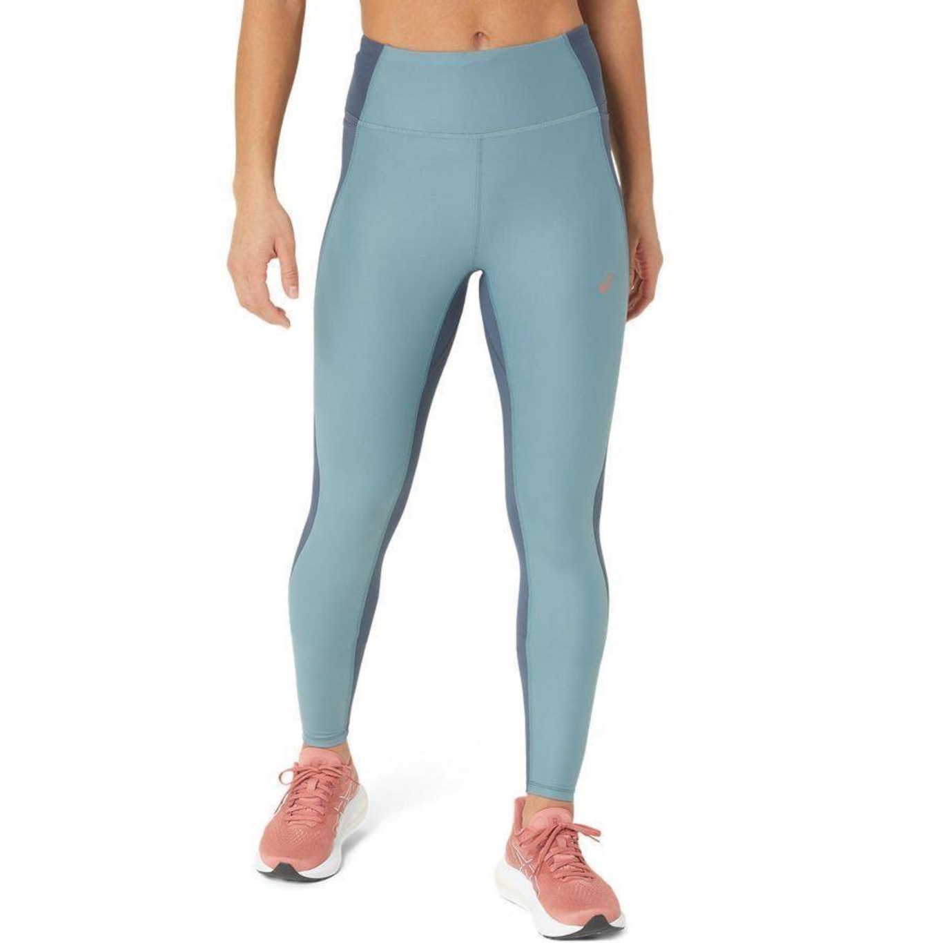 Calça Legging Asics 7/8 Performance Block Tight - Feminina - Foto 1