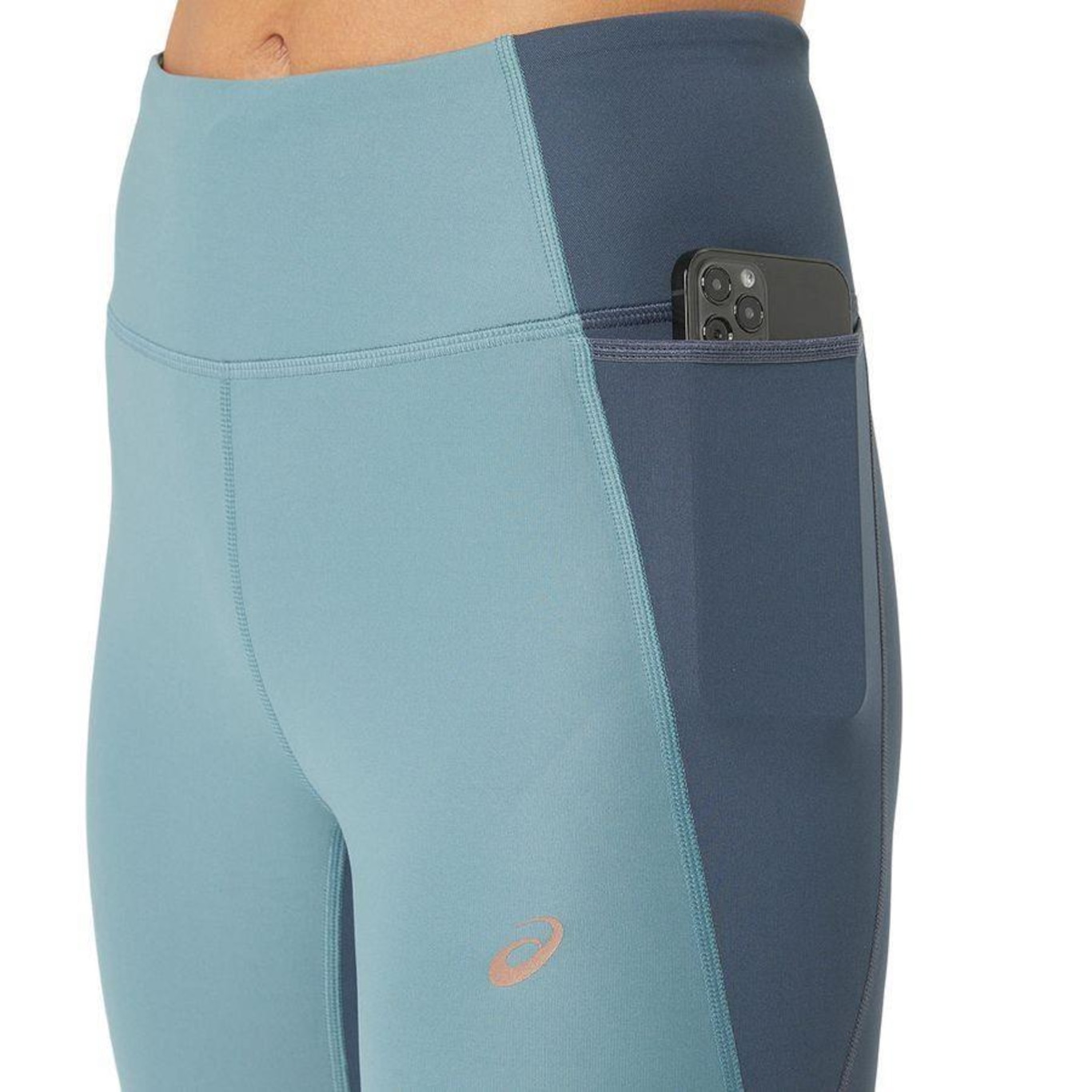 Calça Legging Asics 7/8 Performance Block Tight - Feminina - Foto 6