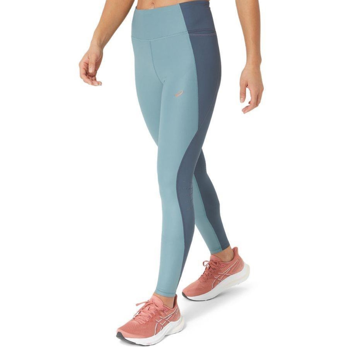 Calça Legging Asics 7/8 Performance Block Tight - Feminina - Foto 3