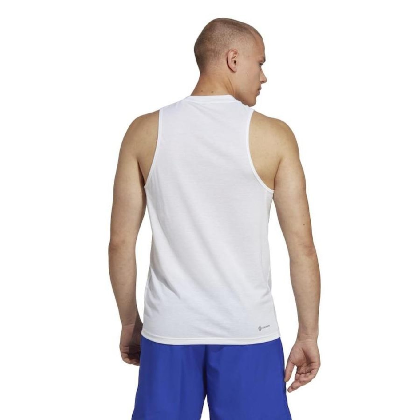 Camiseta Regata adidas Treino Logo - Masculina - Foto 3