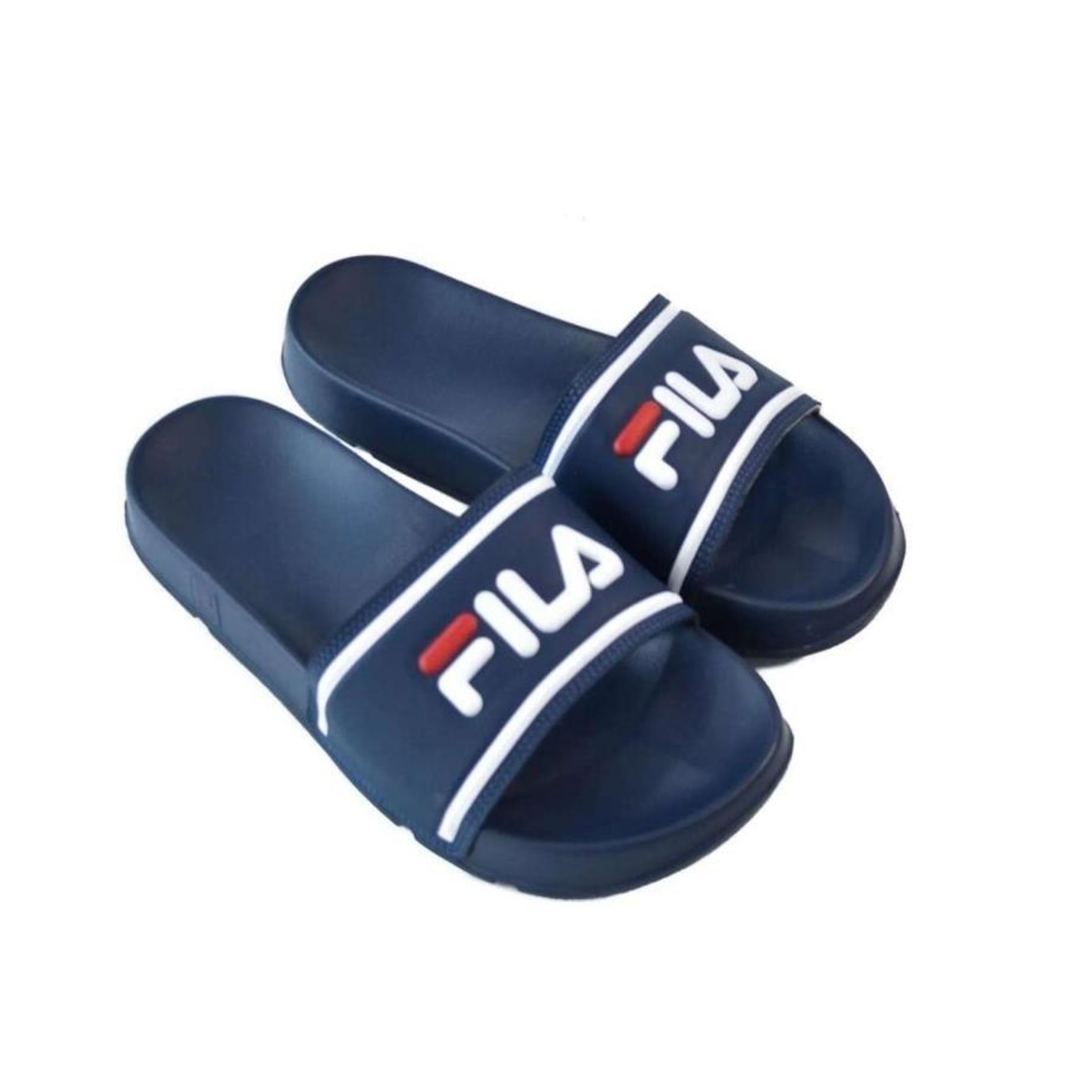 Chinelo Slide Fila Drifter Stripes - Masculino - Foto 2