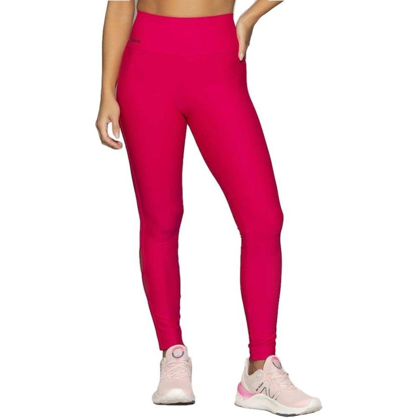 Calça Legging Run More Cut Out - Feminina - Foto 1