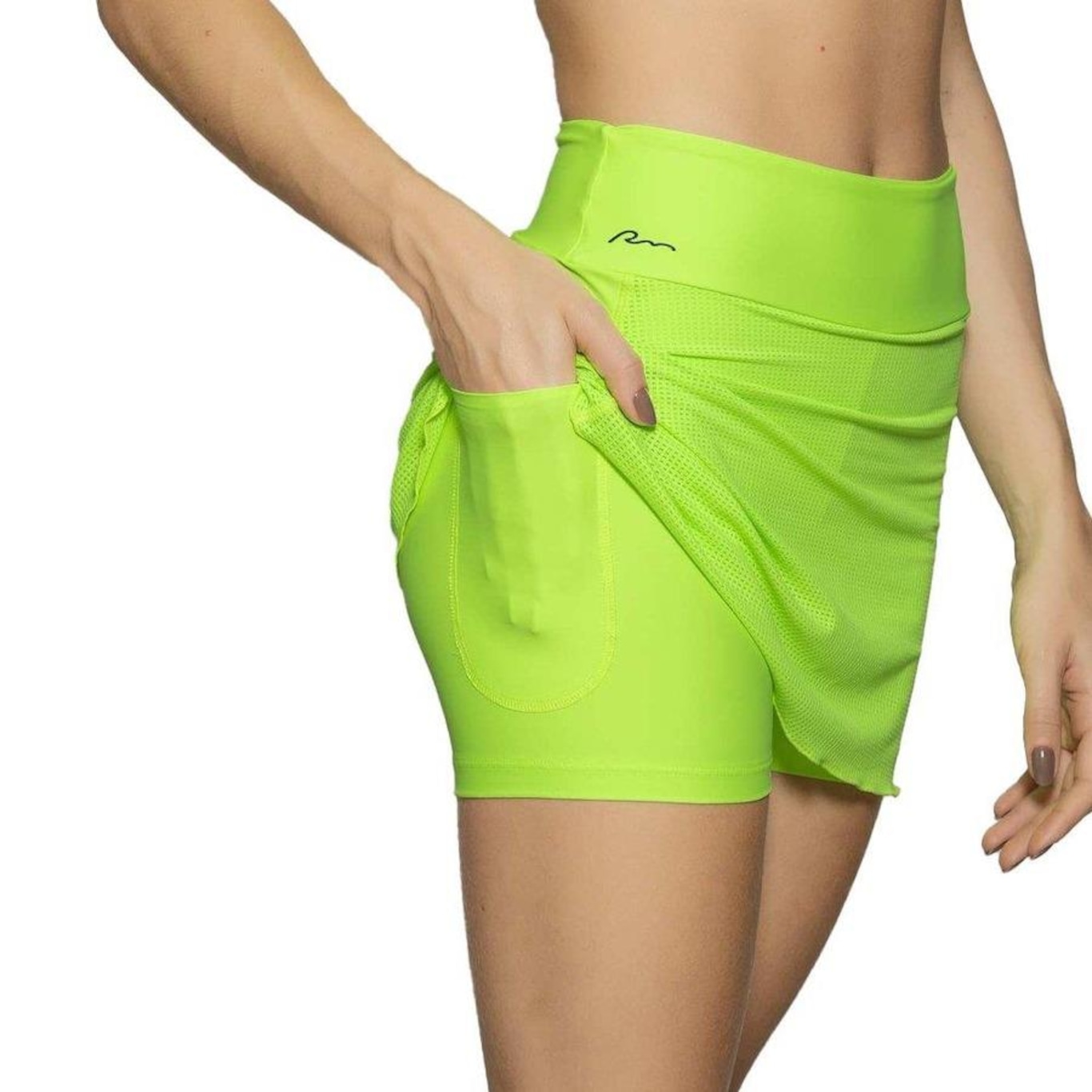 Shorts Saia Run More Max Fresh - Feminino - Foto 3