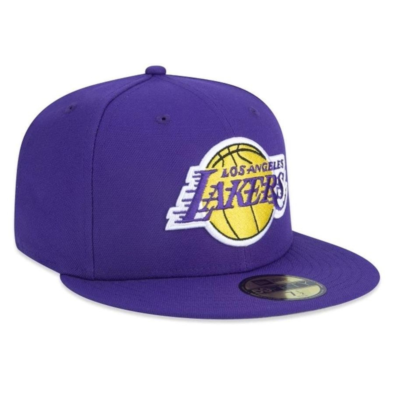 Boné Aba Reta New Era 5950 Los Angeles Lakers - Fechado - Adulto - Foto 4